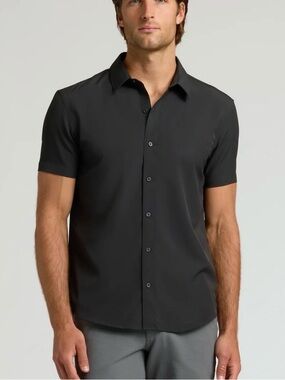 True Classic Performance Dress Shirt Black 2XL NWT IN PACKAGE